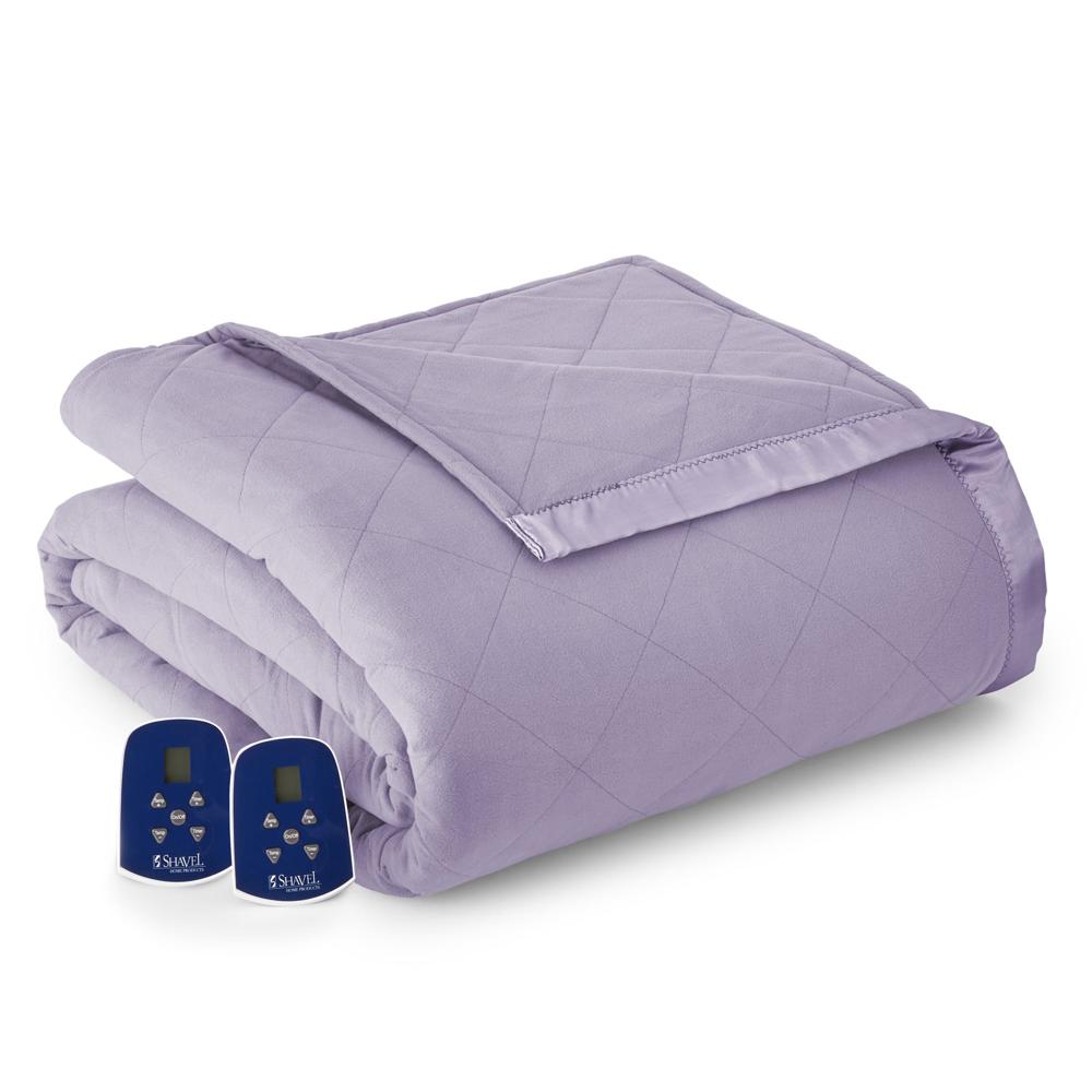 Shavel Micro Flannel Durable Heating Technology Luxuriously Soft & Warm Electric Blanket