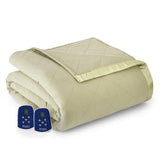 Shavel Micro Flannel Durable Heating Technology Luxuriously Soft & Warm Electric Blanket