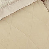 Shavel Micro Flannel High Quality Heating Technology Ultra Velvet Reversible Electric Blanket - Camel.