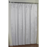 Carnation Home Fashions "Lauren" Dobby Fabric Shower Curtain - 70"x72"