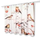 Carnation Home Fashions "Song Bird" Fabric Shower Curtain - 70x72", Multi