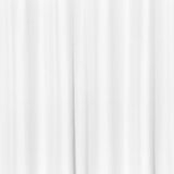 Carnation Home Fashions "Grace" Jacquard Stall Size Shower Curtain - 54" x 78", White