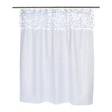 Carnation Home Fashions "Jasmine" Fabric Shower Curtain - 70x72"