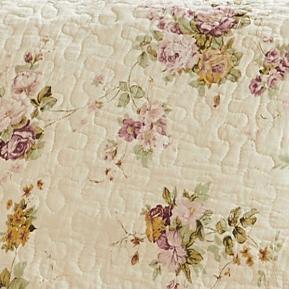 Greenland Home Fashion Bliss Sham - King 20x36", Ivory