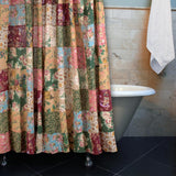 Greenland Home Fashion Antique Chic Bath Shower Curtain - Multi 72x72