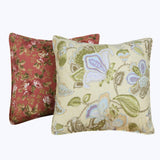 Greenland Home Fashion Blooming Prairie Decorative Pillow Pair - Multi 16x16"