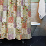 Greenland Home Fashion Blooming Prairie Bath Shower Curtain - Multi 72x72
