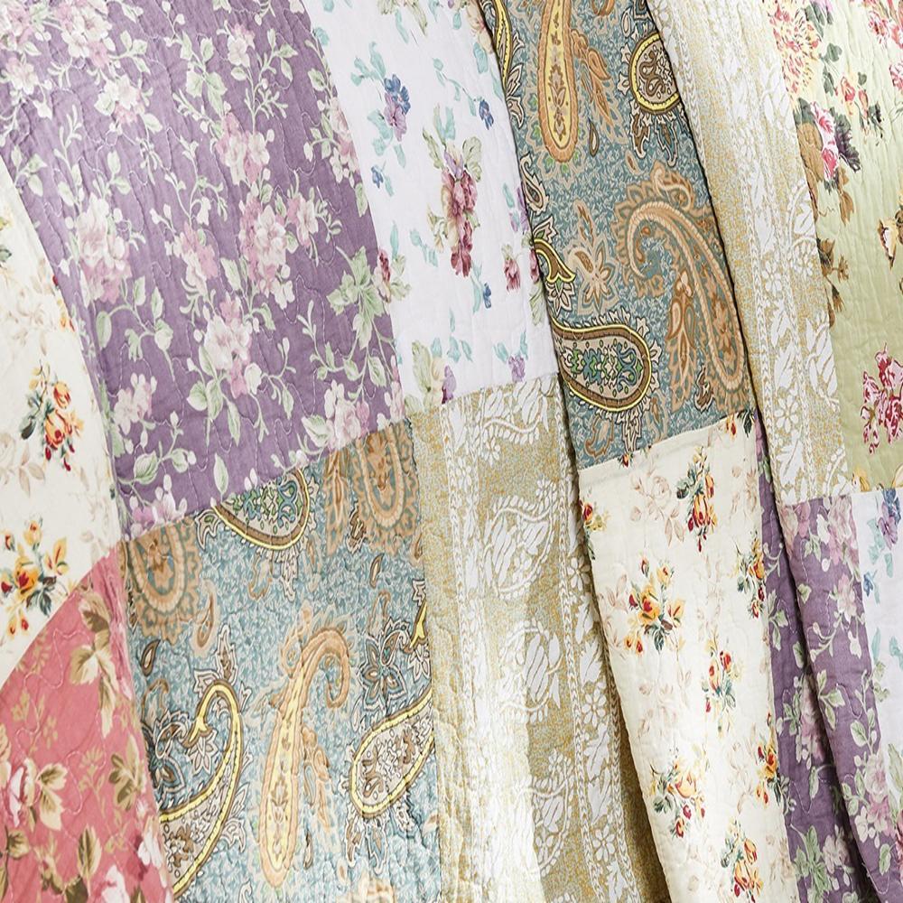 Greenland Home Fashion Blooming Prairie Bedspread Set - Multi