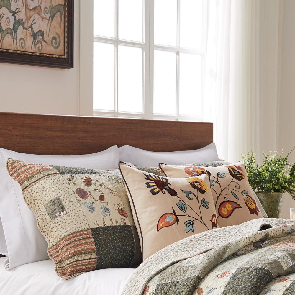 Greenland Home Fashion Sedona Quilt And Pillow Sham Set - Multi