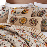 Greenland Home Fashion Andorra Accessory Decorative Pillow Neck - Multi 10x22