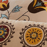 Greenland Home Fashion Andorra Accessory Decorative Pillow Neck - Multi 10x22"