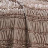 Greenland Home Fashion Tiana Quilt And Pillow Sham Set - Twin 68x86", Taupe