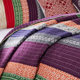 Greenland Home Fashion Marley Quilt Set - 2 - Piece - Multi