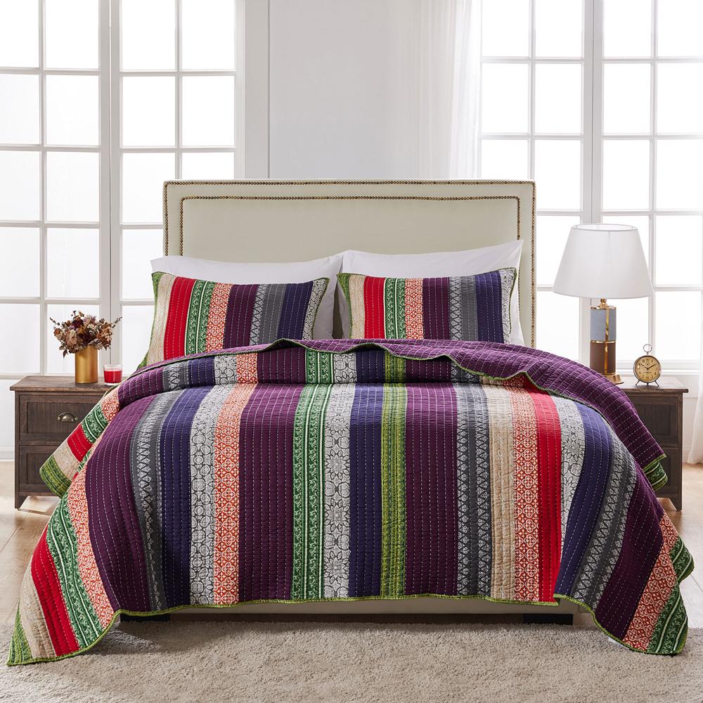 Greenland Home Fashion Marley Quilt Set - 2 - Piece - Multi