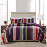 Greenland Home Fashion Marley Quilt Set - 2 - Piece - Multi