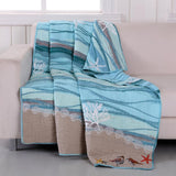 Greenland Home Fashion Maui Throw Blanket - Multi 50x60