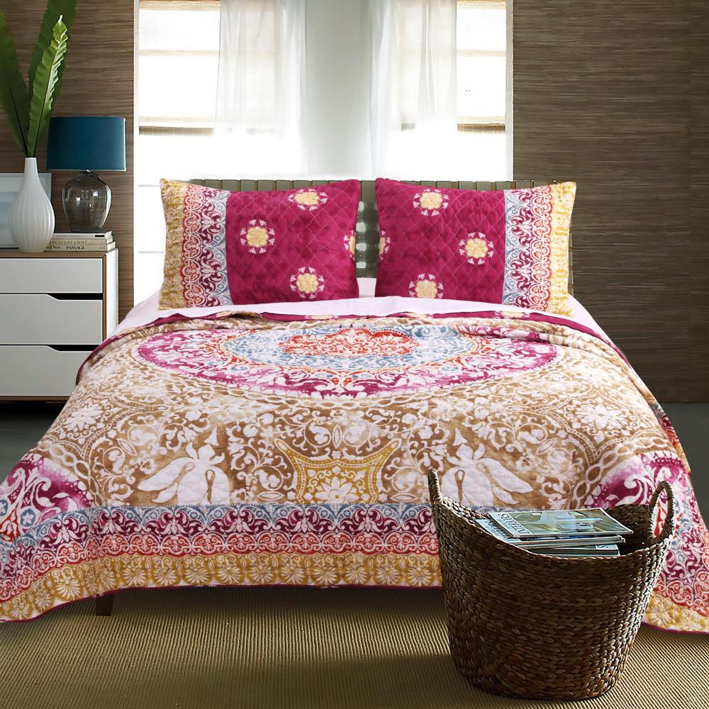 Greenland Home Fashion Delphi Sham - Multi