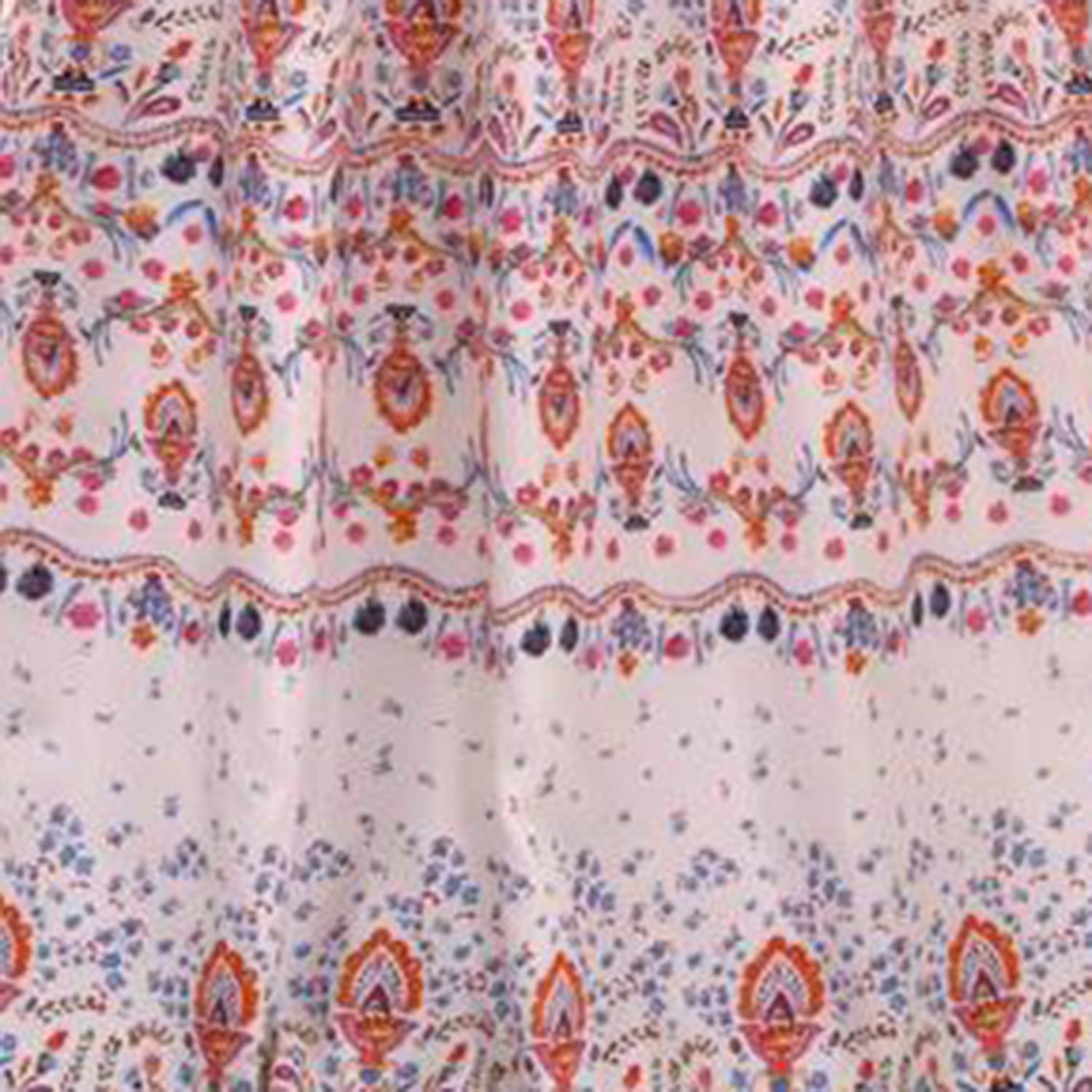 Barefoot Bungalow Amber Window Curtain Panel Pair (2) - 42x84", Multi