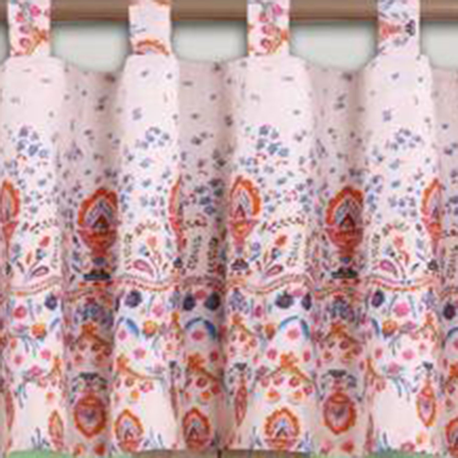 Barefoot Bungalow Amber Window Valance - 84x19", Multi