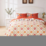 Barefoot Bungalow Topanga Luxury Modern Design 3 Pieces Bedspread Set for Bed Multicolor