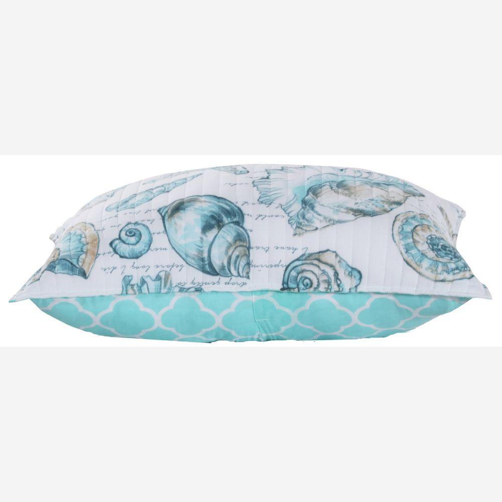 Barefoot Bungalow Cruz Pillow Sham - Standard 20" x 26", Multicolor