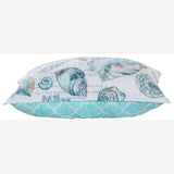 Barefoot Bungalow Cruz Pillow Sham - Standard 20" x 26", Multicolor