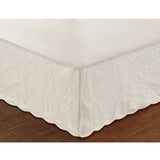 Greenland Home Fashion Paisley Quilted Bed Skirt Drop 18