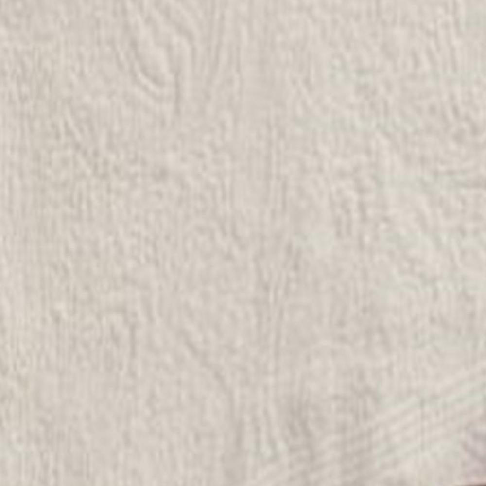 Greenland Home Fashion Paisley Quilted Bed Skirt Drop 18" - Ivory