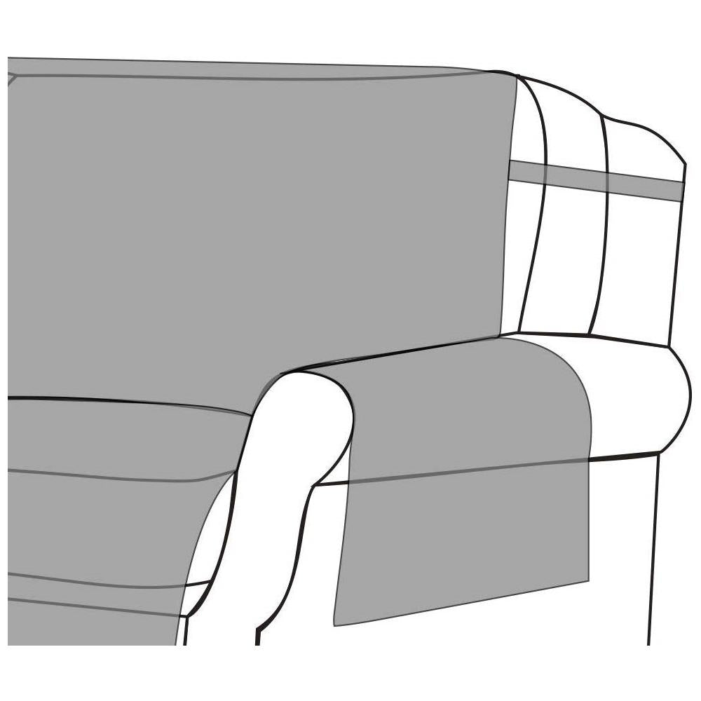 Barefoot Bungalow Willow Reversible Furniture Protector Slipcover - Multi