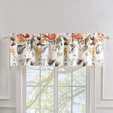 Barefoot Bungalow Willow Sun Protector with 3" Rod Pocket Window Valance - 84x16", Owl