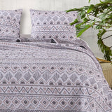 Greenland Home Fashions Barefoot Bungalow Denmark Comfort Quilt Set - Ivory