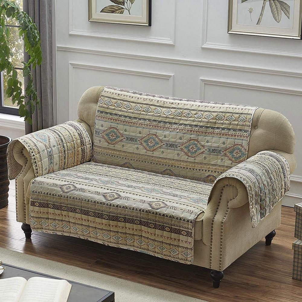 Barefoot Bungalow Phoenix Reversible Furniture Protector Slipcover - Tan