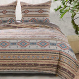 Barefoot Bungalow Phoenix Quilt And Pillow Sham Set - Tan