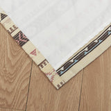 Barefoot Bungalow Phoenix with 2-Panels And 2-Tie Backs Window Curtain Panel Pair - 42x84