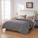 Barefoot Bungalow Painted Desert Ultra Soft Coverlet, Comfortable Bedding Quilt Set, 3-Piece Full/Queen, Rose