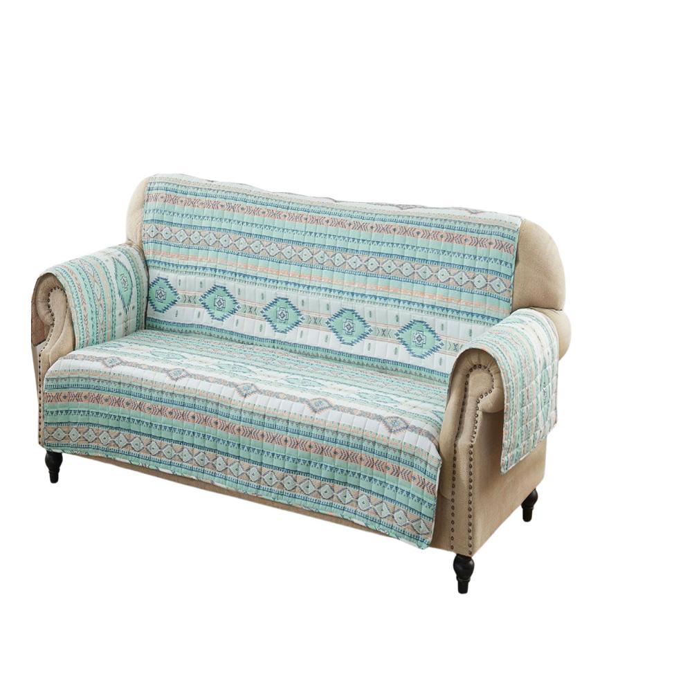 Greenland Home Fashions Barefoot Bungalow Phoenix Furniture Protector - Turquoise