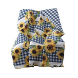 Barefoot Bungalow Sunflower Accessory Throw - Gold 50x60