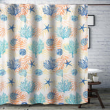 Greenland Home Fashions Montego Bath Shower Curtain - 72x72", Aqua