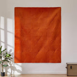 Barefoot Bungalow Riviera Velvet Throw Blanket - 50x60", Spice