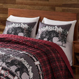Greenland Home Timberline Sham - Red