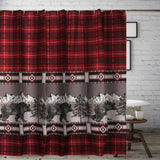 Greenland Home Fashions Timberline Bath Shower Curtain - 72x72