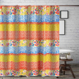 Greenland Home Skylar Ruffle-Embellished Shower Curtain - 72x72