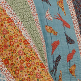 Barefoot Bungalow Carlie High Quality Dreamy Calico Patterns Quilt Set Calico Stripe