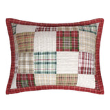 Greenland Home Fashion Oxford Ultra Comfortable Moisture Wicking Pillow Sham Red