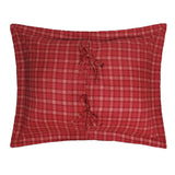 Greenland Home Fashion Oxford Ultra Comfortable Moisture Wicking Pillow Sham Red