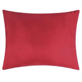 Greenland Home Fashion Riviera Velvet Ultra Soft & Comfortable Pillow Sham Red