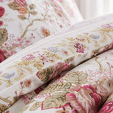 Greenland Home Fashions Antique Rose Luxurious Comfortable 3 Pieces Duvet Cover Set Ivory