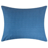 Barefoot Bungalow Painted Desert Embellished with Thunderbird Motifs and Geometric Chevron Sham Sapphire