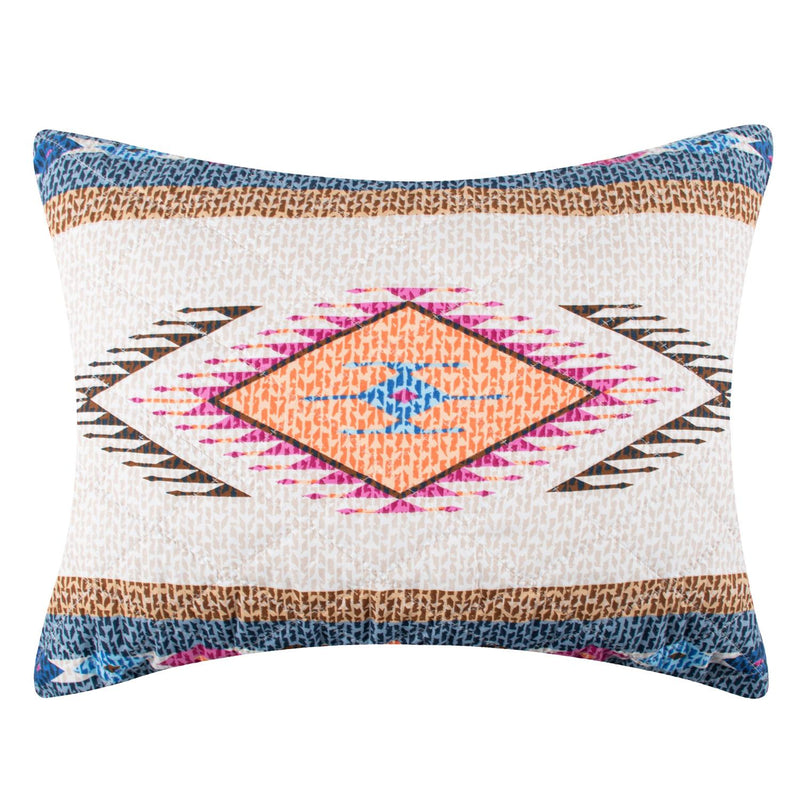 Greenland Home Fashions Cheyenne Luxurious Super Soft Decorative Pillow Sham Spirit