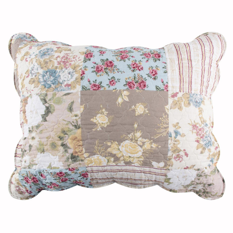 Greenland Home Fashions French Country Luxurious Ultra Soft Pillow Sham Multicolor